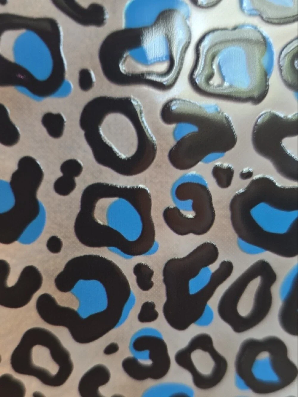 Samsung Galaxy S23 Ultra Blue Leopard Print Phone Case Brand Unspecified